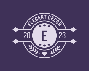 Elegant Diamond Jeweler Boutique logo design