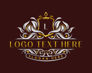Decorative Luxury Crest logo