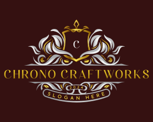 Decorative Luxury Crest logo design