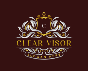 Decorative Luxury Crest logo design