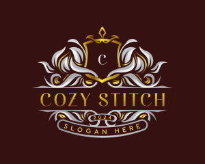 Decorative Luxury Crest logo design