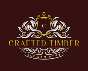 Decorative Luxury Crest logo design