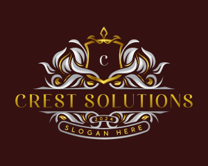 Decorative Luxury Crest logo design