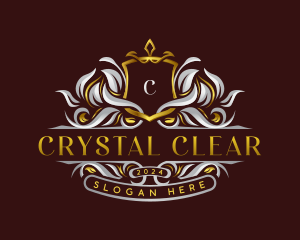 Decorative Luxury Crest logo design