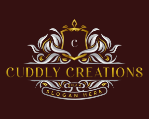 Decorative Luxury Crest logo design