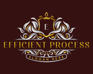 Decorative Luxury Crest logo design