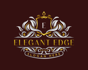 Decorative Luxury Crest logo design