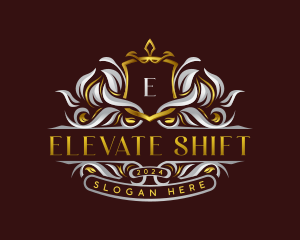 Decorative Luxury Crest logo design