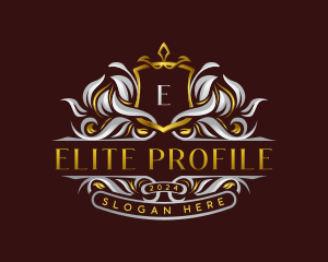 Decorative Luxury Crest logo design