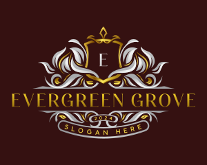 Decorative Luxury Crest logo design