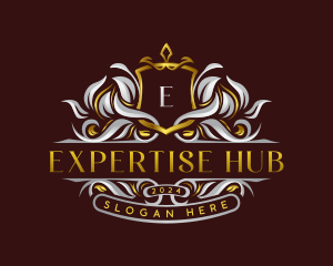 Decorative Luxury Crest logo design