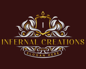 Decorative Luxury Crest logo design