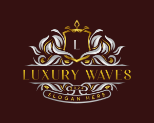 Decorative Luxury Crest logo design