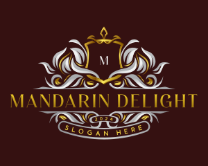 Decorative Luxury Crest logo design