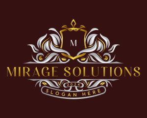 Decorative Luxury Crest logo design