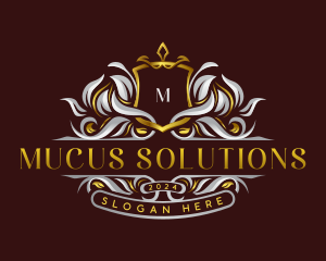 Decorative Luxury Crest logo design