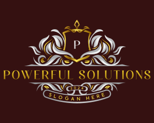 Decorative Luxury Crest logo design