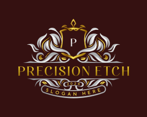 Decorative Luxury Crest logo design