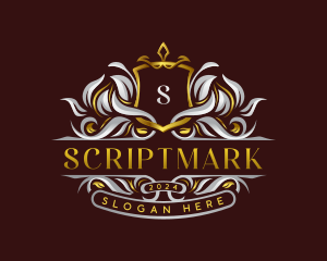 Decorative Luxury Crest logo design