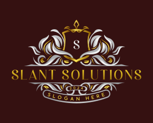 Decorative Luxury Crest logo design