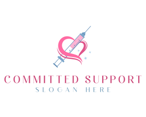 Syringe Health Care logo design