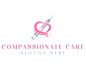 Syringe Health Care logo design