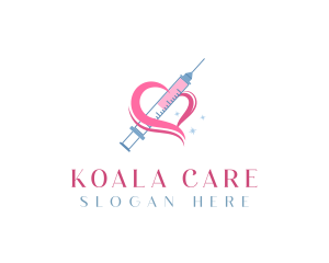 Syringe Health Care logo design