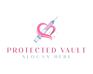 Syringe Health Care logo design