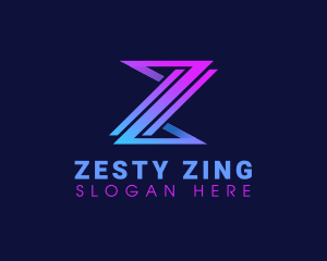 Tech Startup Letter Z logo design