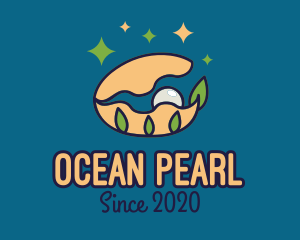 Ocean Seashell Pearl logo