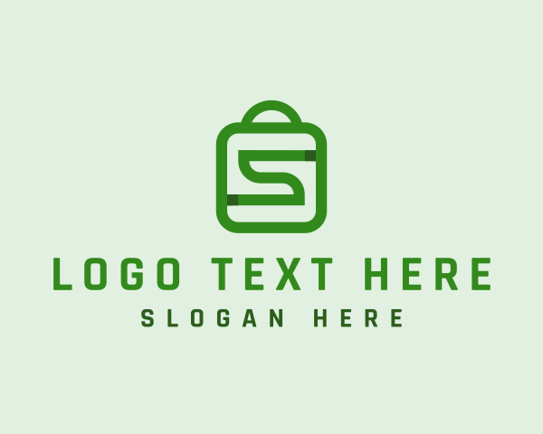 Shopping Bag logo example 2