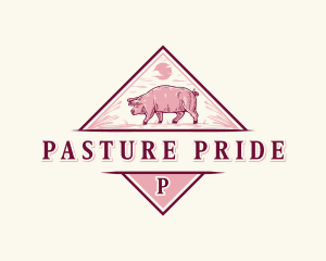 Pig Farm Livestock logo