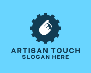 Handyman Gear Touch logo design