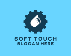 Handyman Gear Touch logo design