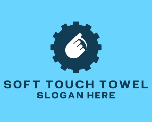 Handyman Gear Touch logo design