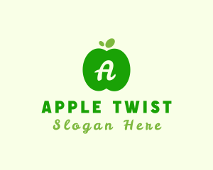 Fresh Apple Fruit logo design