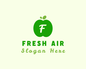 Fresh Apple Fruit logo design