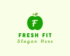 Fresh Apple Fruit logo design