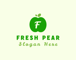 Fresh Apple Fruit logo design