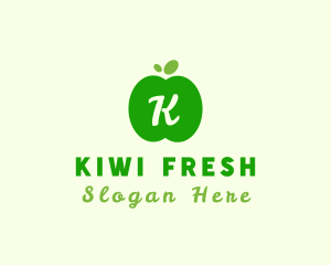 Fresh Apple Fruit logo design