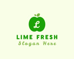 Fresh Apple Fruit logo design