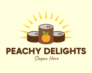 Sunrise Canned Peach logo