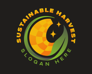 Sustainable Solar Panel logo
