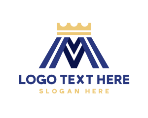 Royal Crown Letter M logo