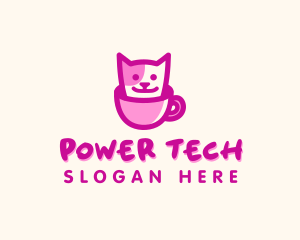 Pet Cat Cafe logo