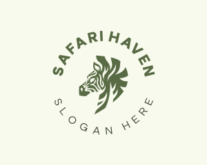 Wild Zebra Safari logo design