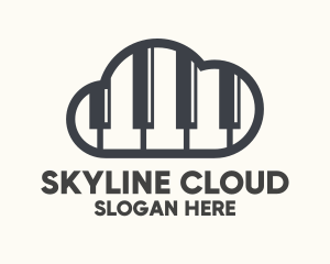 Music Piano Cloud logo