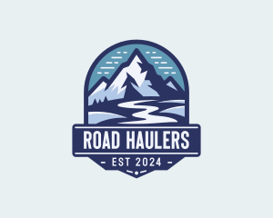 Mountain Road Trekking logo design