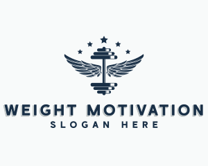 Dumbbell Weights Gym logo