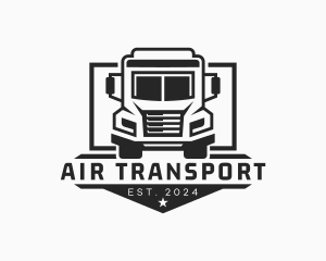 Truck Cargo Transportation logo design